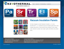 Tablet Screenshot of kevothermal.com